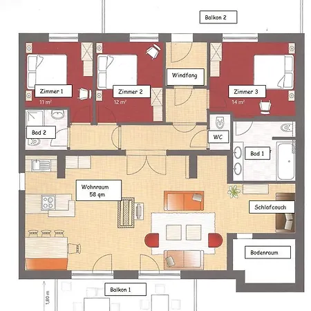 Apartment Seasons By In One